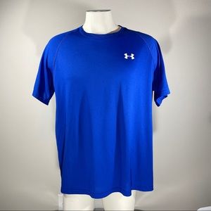Under Armour Blue Short Sleeved XL Shirt